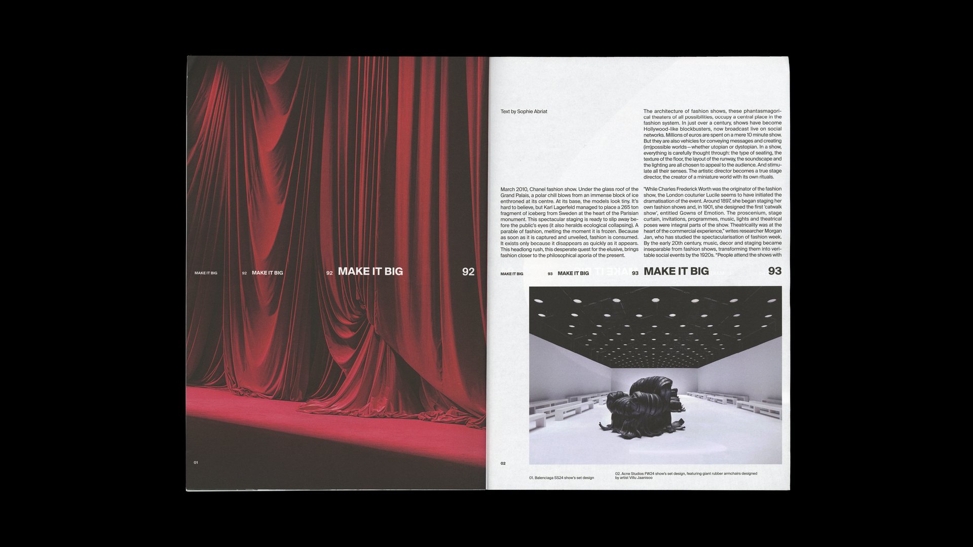 Carcy — double page du magazine, vue 08 — Les Graphiquants